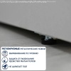 Шкаф трехдверный правый Квазар ШК 035R/ЗР С ЗЕРКАЛОМ Белый 1350 мм